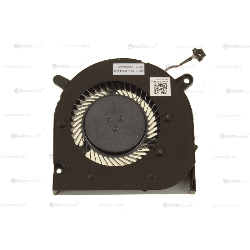 Used Dell OEM G Series G3 3590 3500 CPU Processor Cooling Fan for Systems  GTX 1050 1650 -PG4NYWG