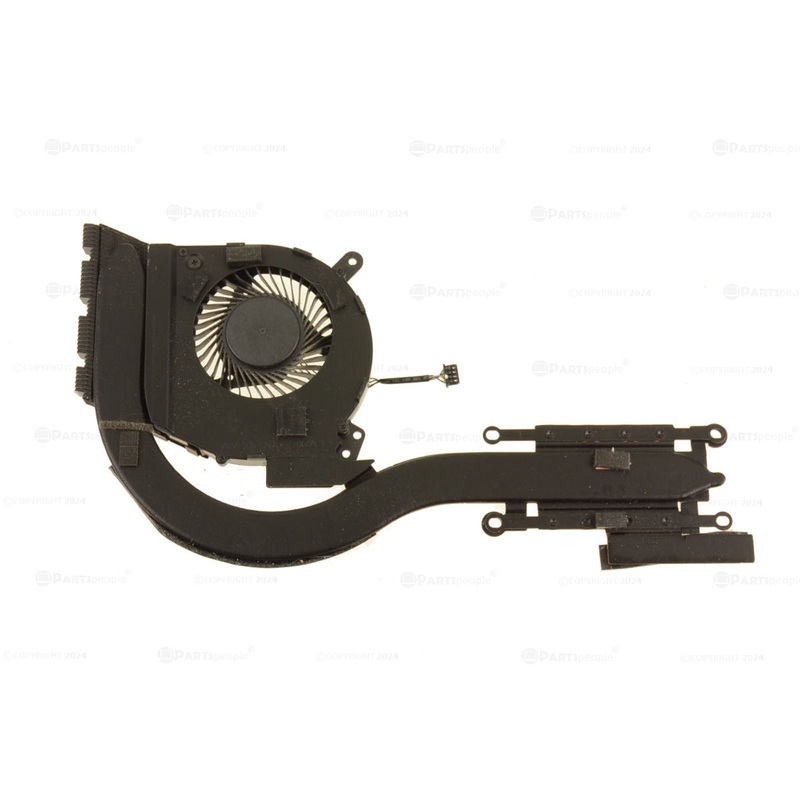 Used Dell OEM Latitude 5401 Laptop CPU Heatsink Fan Assembly for Integrated Graphics UMA 2P5YP