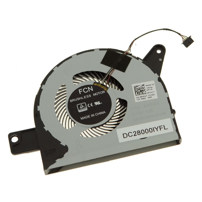 Used Dell OEM Latitude 5580 5590 CPU Cooling Fan U-Type CPU Integrated Intel Graphics UMA 9VK27