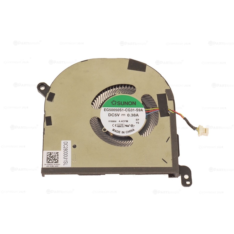 New Dell OEM XPS 9510 9520 Precision 5560 CPU Cooling Fan LEFT Side Fan FK50V