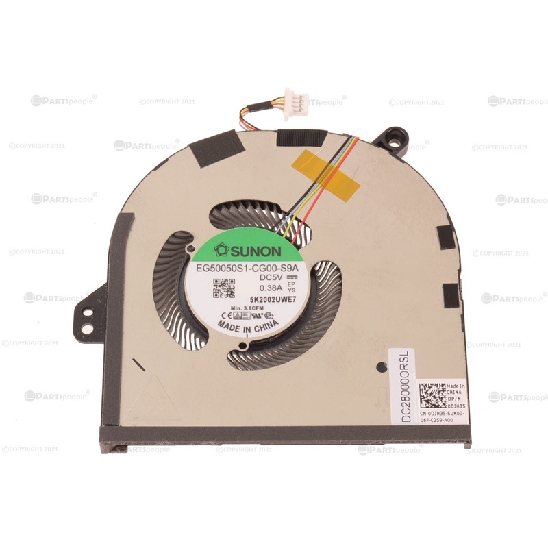 New Dell XPS 9500 Precision 5550 Graphics Cooling Fan RIGHT Side Fan DJH35