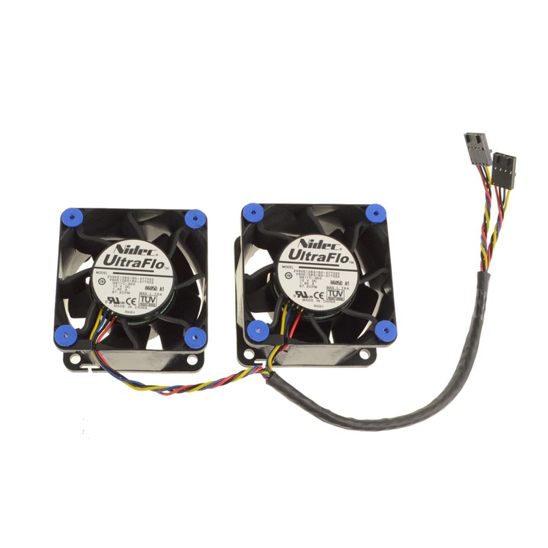Refurbished Dell OEM Precision Workstation R5400 Dual Cooling Fans Assembly 3-4 G611C