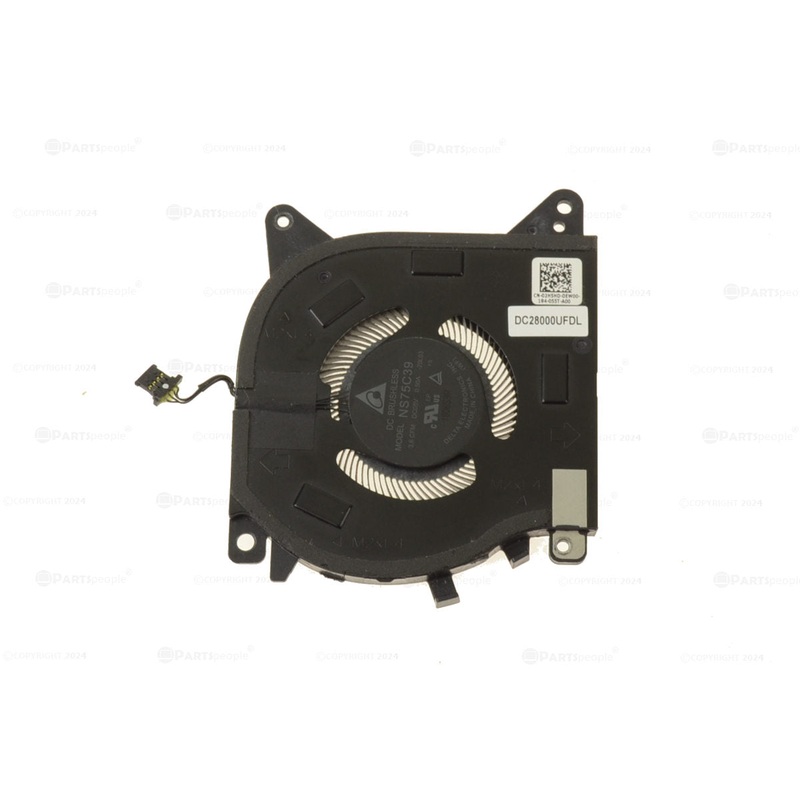 Used Dell OEM Alienware x15 R1 R2 GPU Processor Cooling Fan Secondary Small Fan Left Side 2H5HD