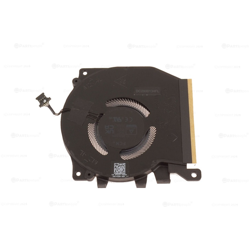 Used Dell OEM Alienware x16 R1 GPU Processor Cooling Fan Secondary Small Fan Left Side PDJFP