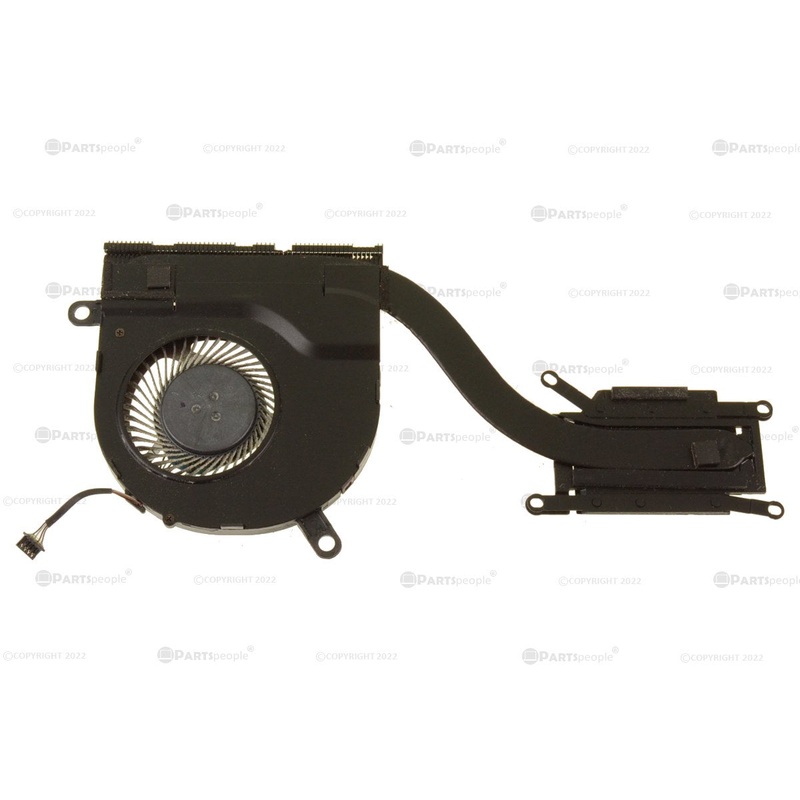 Used Dell OEM Latitude 5495 CPU Heatsink Fan Assembly for Integrated AMD Graphics UMA F6WHW