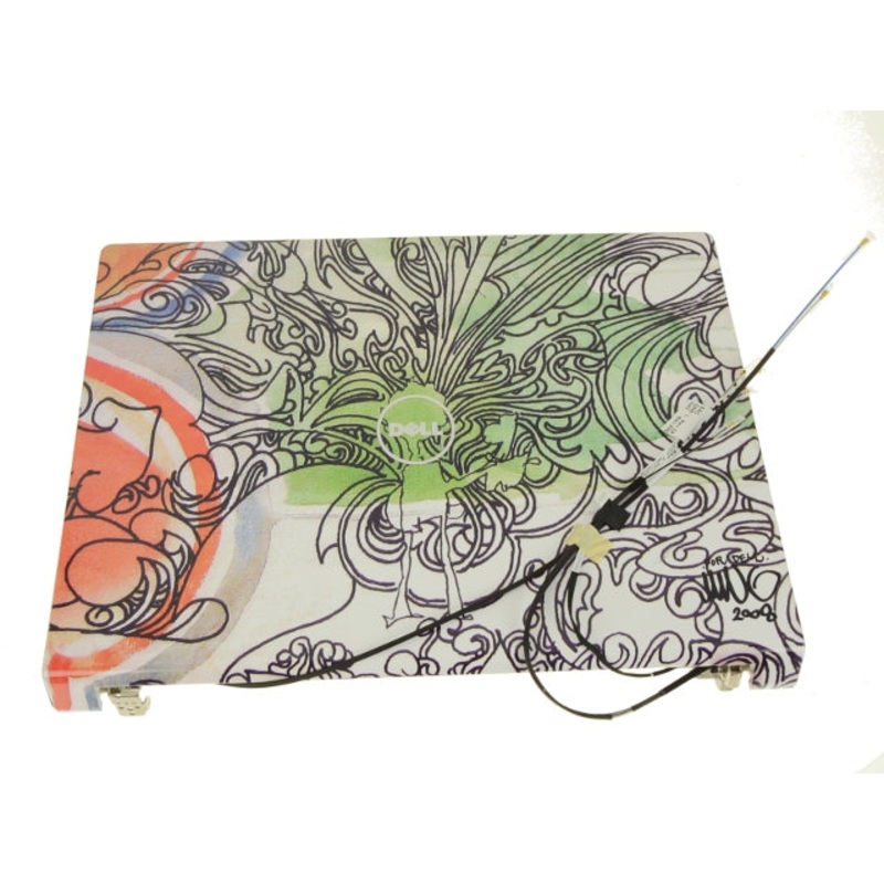 Refurbished Sun Burst Dell OEM Studio 1735 1737 17" LCD Back Cover Lid Top Plastic  Hinges P646X