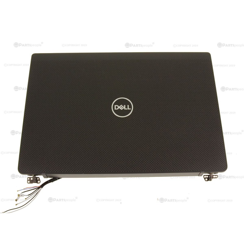 Refurbished Dell OEM Latitude 7400 14" LCD Back Cover Lid Assembly  Hinges 6MM IR WWAN KNGTK
