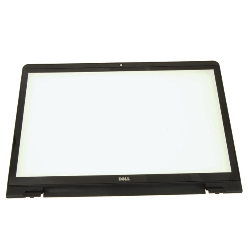 Refurbished Dell OEM Inspiron 5755 5758 5759 17.3"Touchscreen Digitizer LCD Front Trim Cover Bezel Plastic With Glass KHXJ4