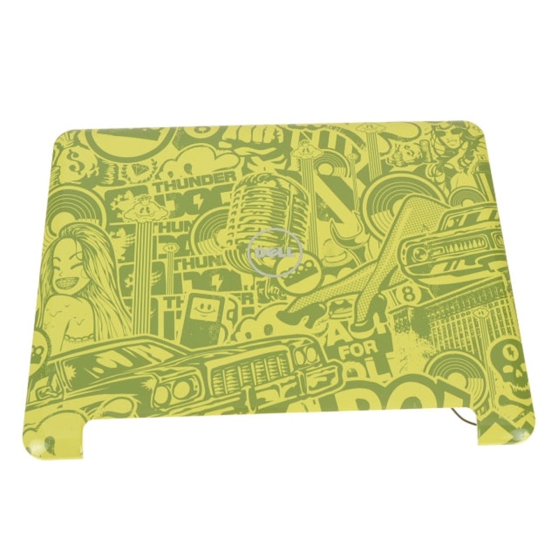 Refurbished Green Thunder Dell OEM Inspiron Mini 12 1210  LCD Back Cover Lid K713M