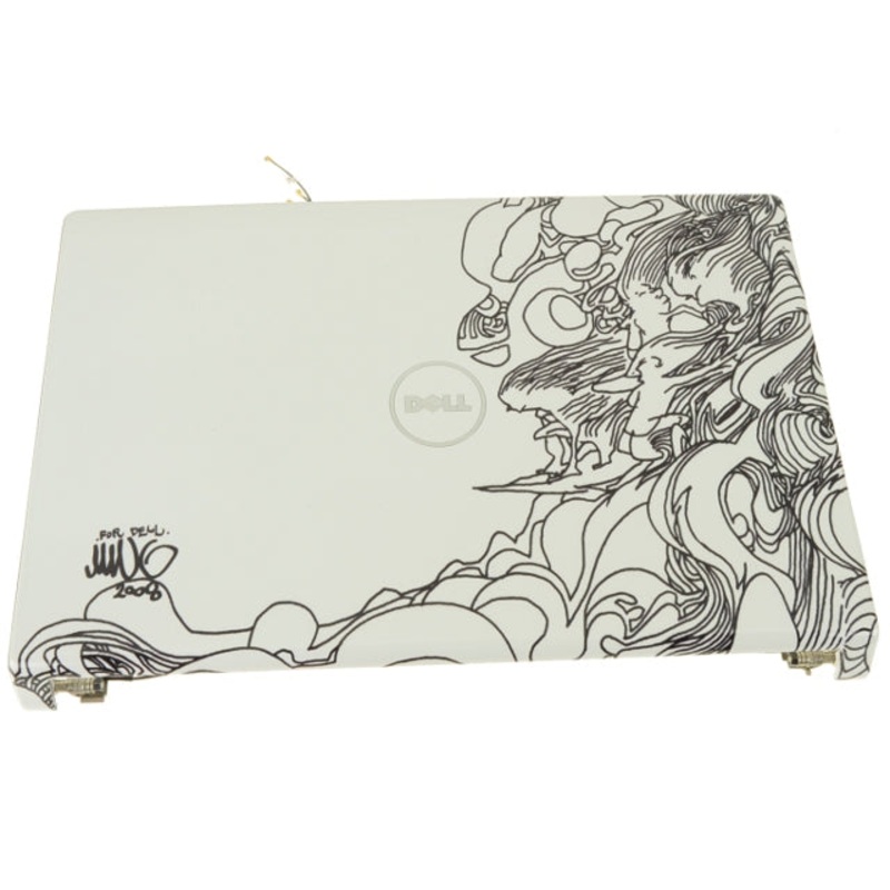 Refurbished Surfers Dell OEM Studio 1555 1557 1558 15.6" LCD Back Cover Lid Top  Hinges U150N
