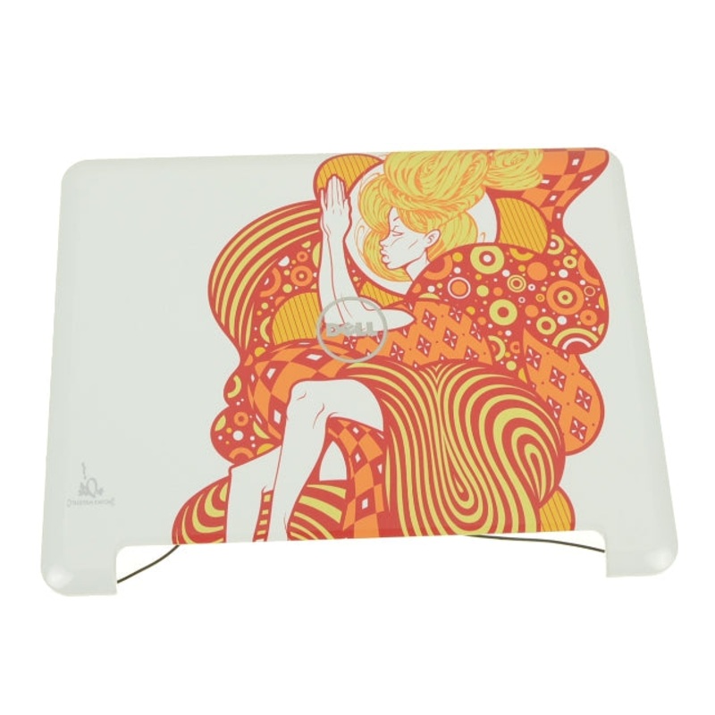 New The Muse in Orange Dell OEM Inspiron Mini 12 1210 LCD Back Cover Lid K718M