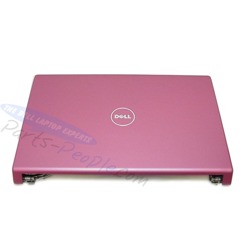 Refurbished Pink Dell OEM Studio 1555 1557 1558 15.6" LCD Back Cover Lid Top  Hinges WKKVV