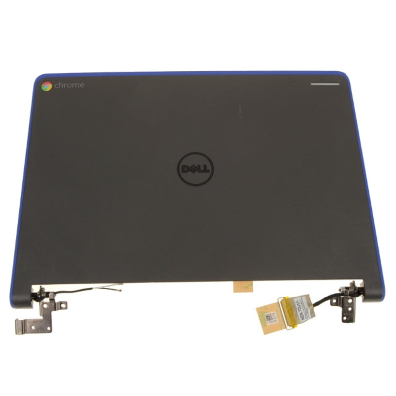 Refurbished Dell OEM Chromebook 11 3120 11.6" LCD Back Cover Lid Assembly  Hinges No TS FK2JJ