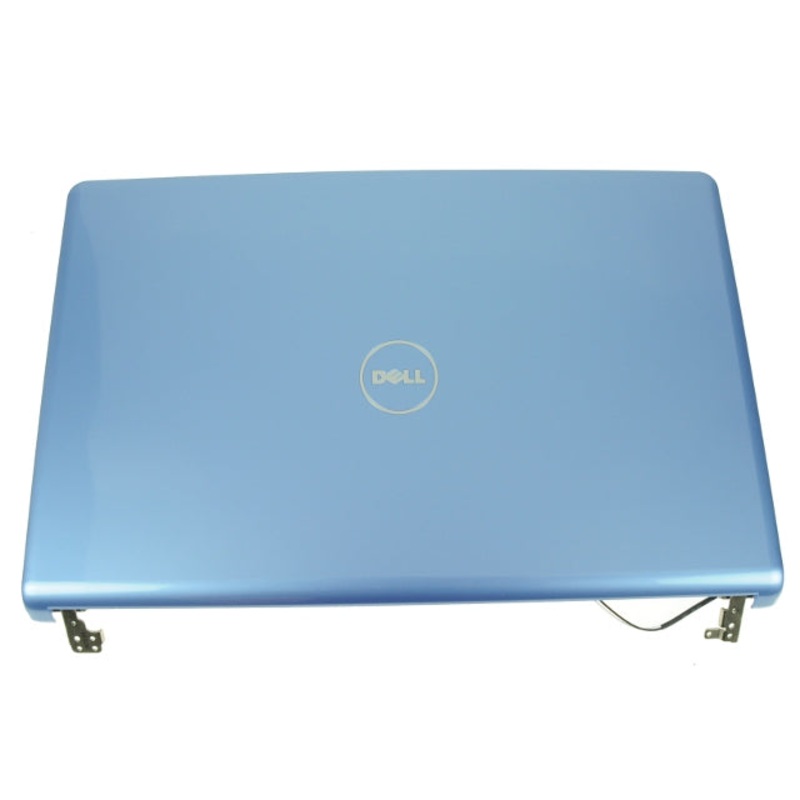 New Blue Dell OEM Inspiron 1764 17.3" LCD Back Cover Lid Top  Hinges R8T9K