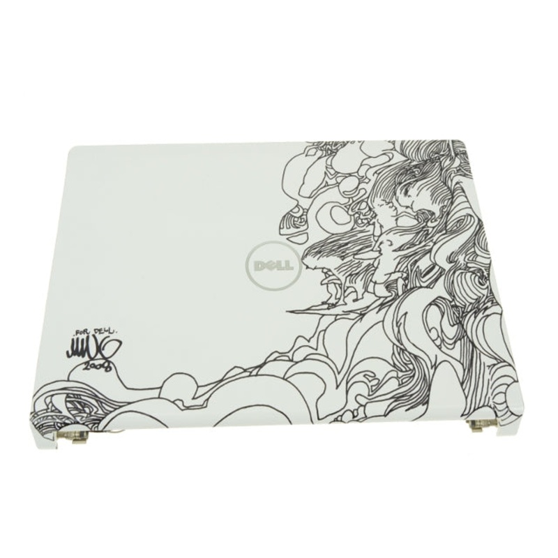 New Bunch O Surfers Dell OEM Studio 1535 1536 1537 15.4" LCD Back Cover Lid Top Plastic  Hinges N407C