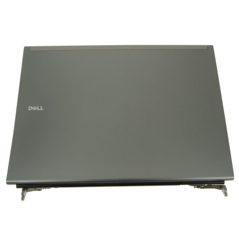 New Dell OEM Precision M6400 17" LCD Back Cover Lid Assembly  Hinges J42J1