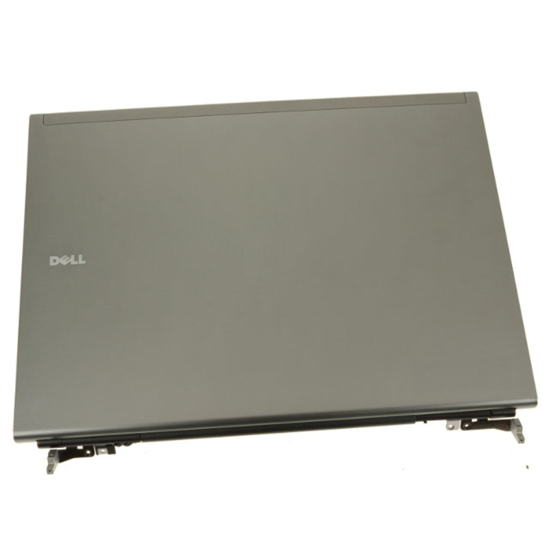 New Dell OEM Precision M6400 17" LCD Back Cover Lid Assembly  Hinges M169F J42J1
