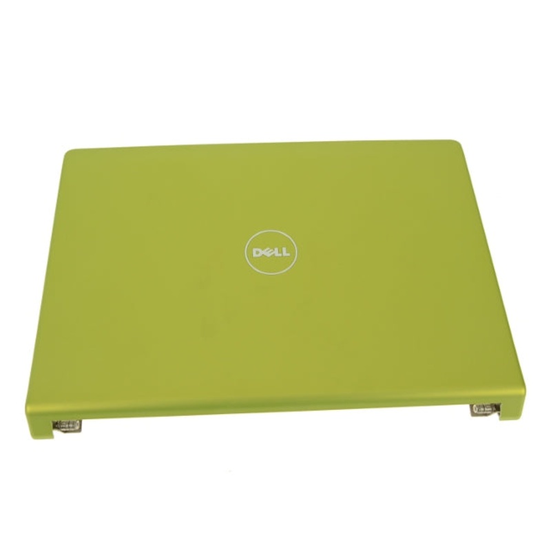 New Green Dell OEM Studio 1458 1457  14" LCD Back Cover Lid Top Plastic  Hinges DJVV2