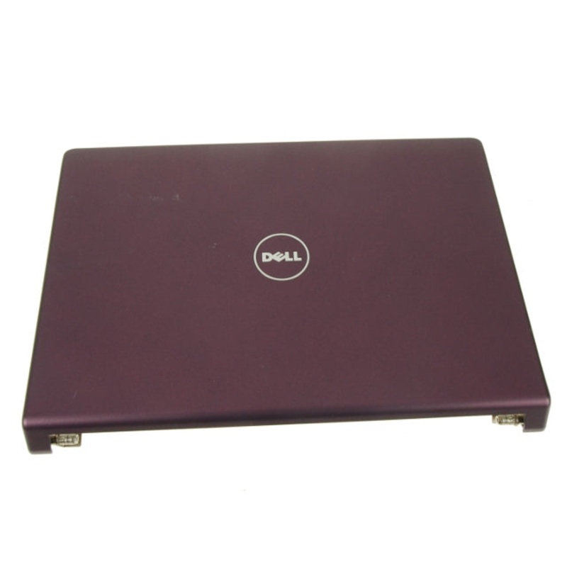 New Purple Dell OEM Studio 1458 1457  14" LCD Back Cover Lid Top Plastic  Hinges DT2TT