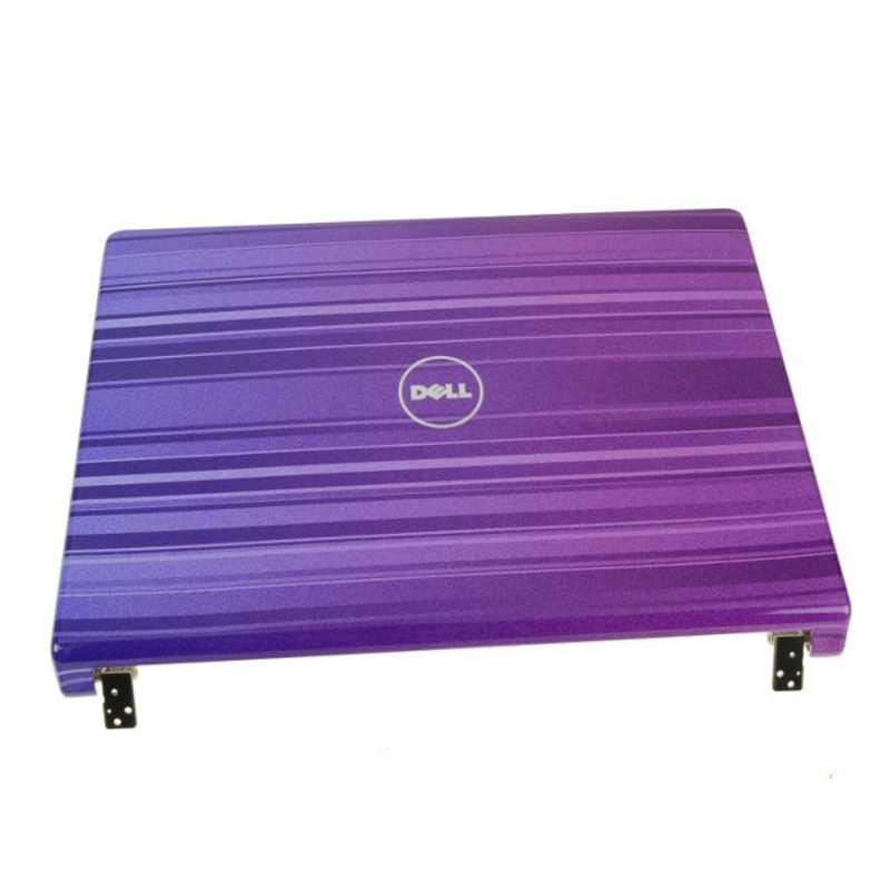 New Purple Horizon  Dell OEM Studio 1458 1457  14" LCD Back Cover Lid Top Plastic  Hinges RVTGY