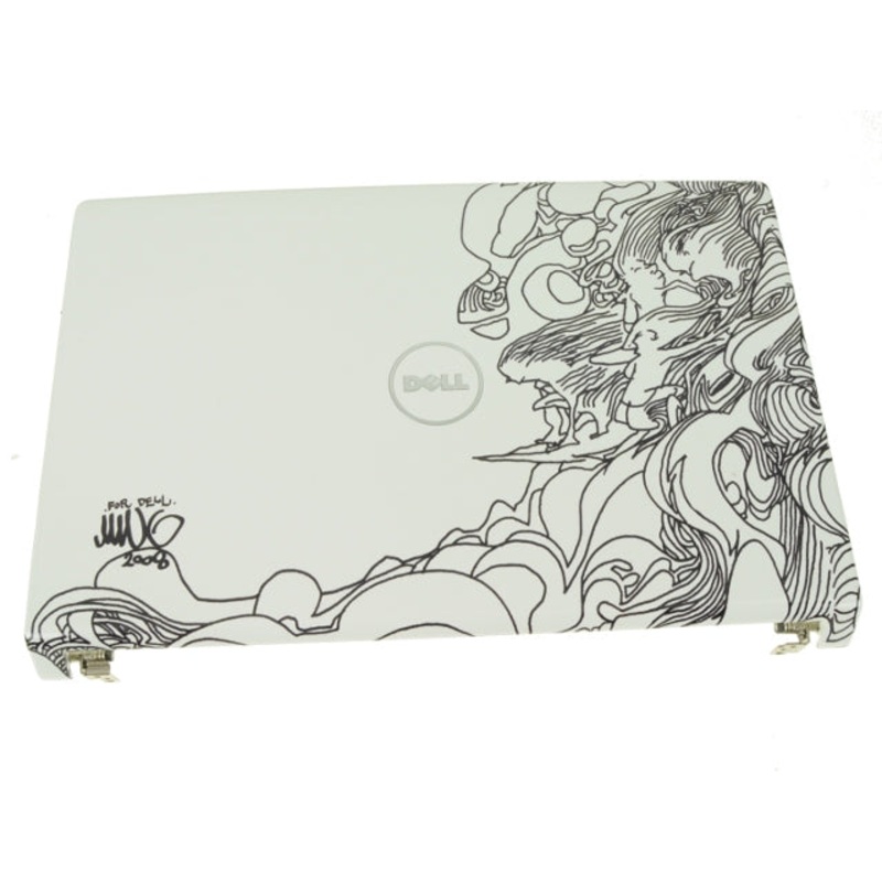 New Surfers Dell OEM Studio 1555 1557 1558 15.6" LCD Back Cover Lid Top  Hinges M0PH2