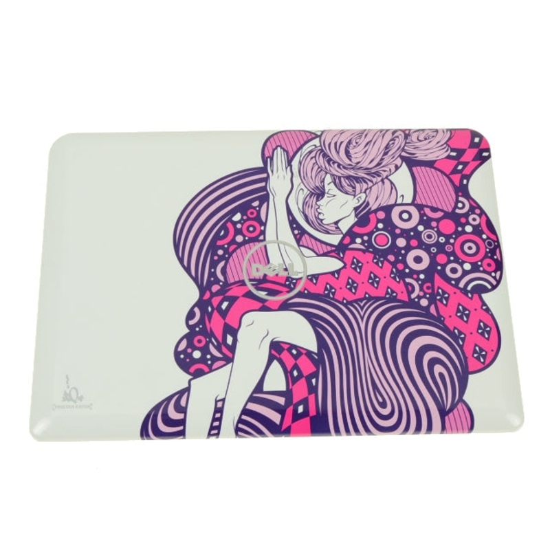 New The Muse Purple Dell OEM Inspiron Mini 10 10v  LCD Back Cover Lid F796M