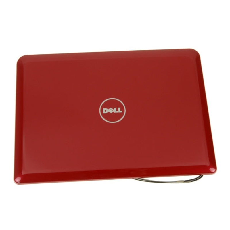 New RED Dell OEM Inspiron Mini 10 1010 10v 1011 LCD Back Cover Lid T630R