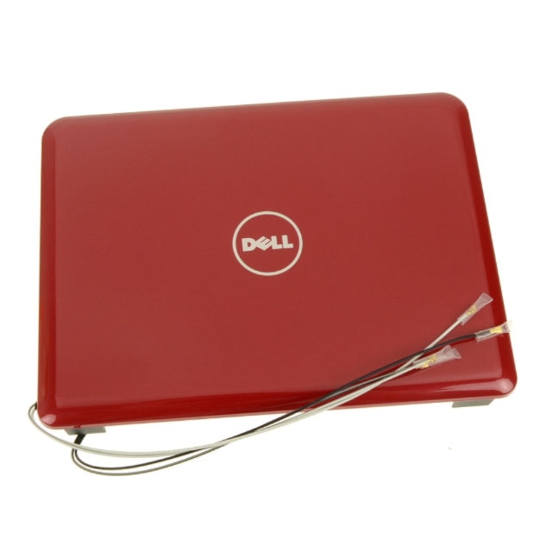 New Red Dell OEM Inspiron Mini 9 910 Vostro A90 LCD Back Cover Lid T133H