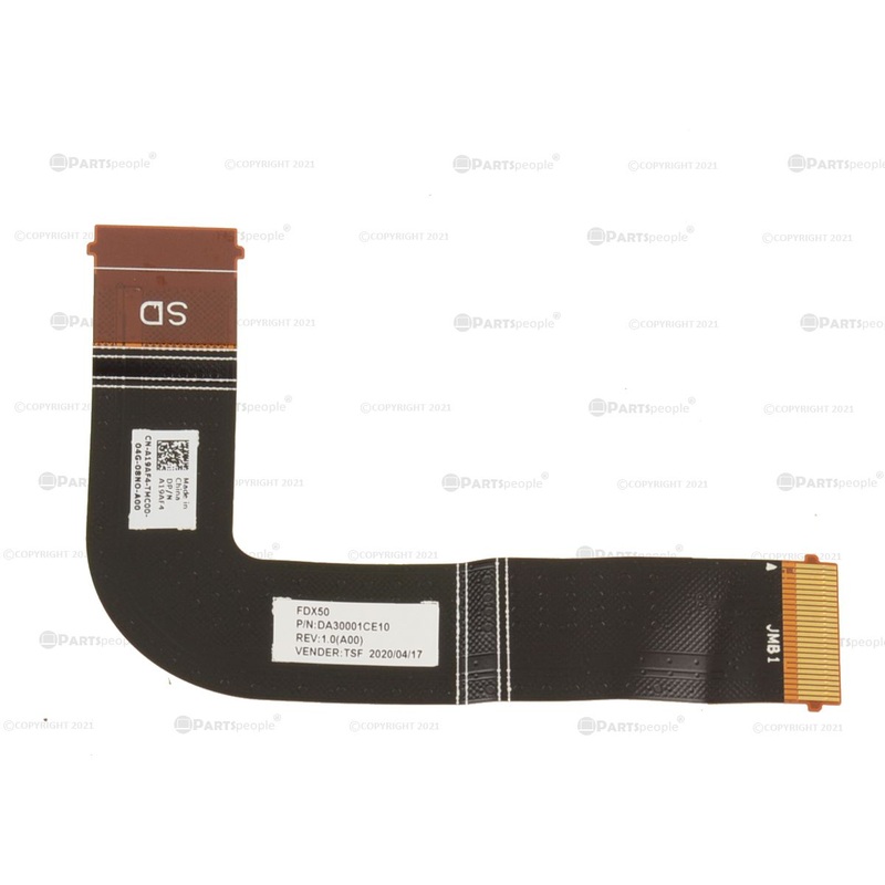 Used Dell OEM Precision 7550 Ribbon Cable for SD Card Reader Board A19AF4 RYM1Y