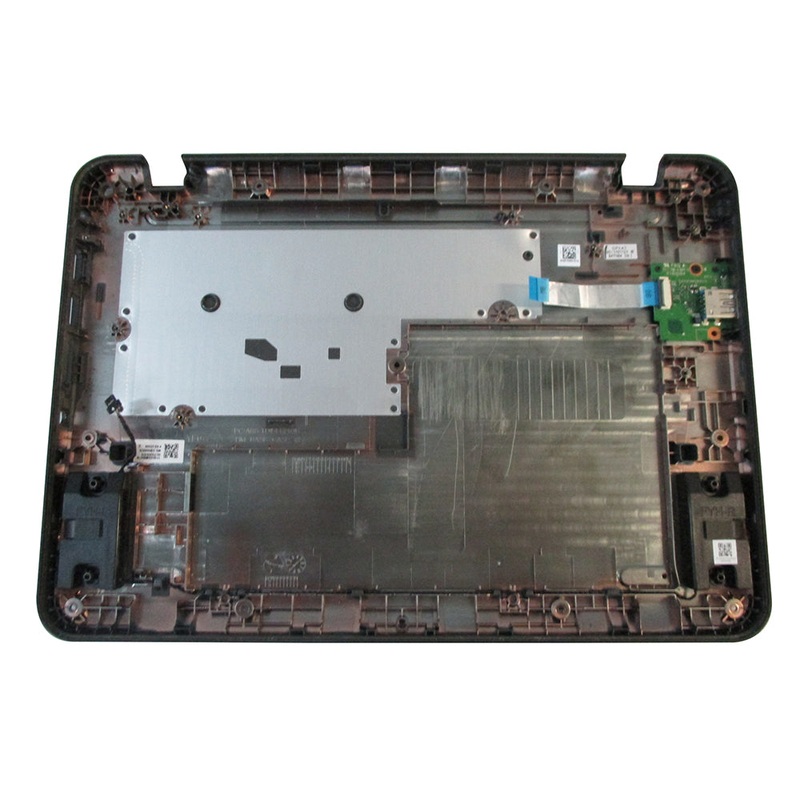 Acer Chromebook C731 C731T Lower Bottom Case w/ USB Board & Speakers 60.GM9N7.003
