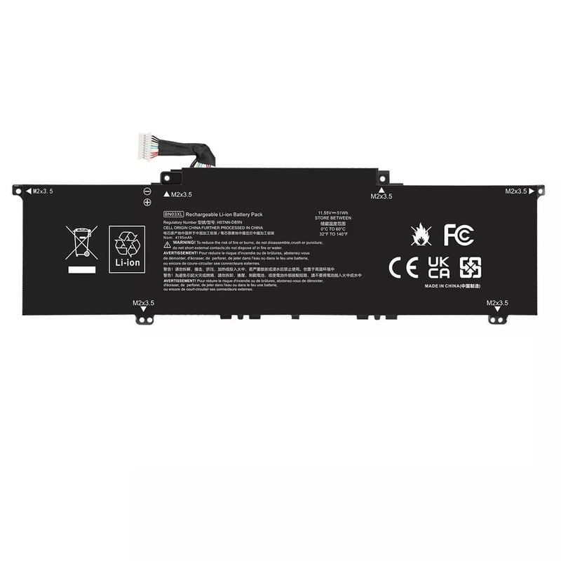New Compatible HP Envy X360 15-ED BN03XL L77034-005 Battery 51WH