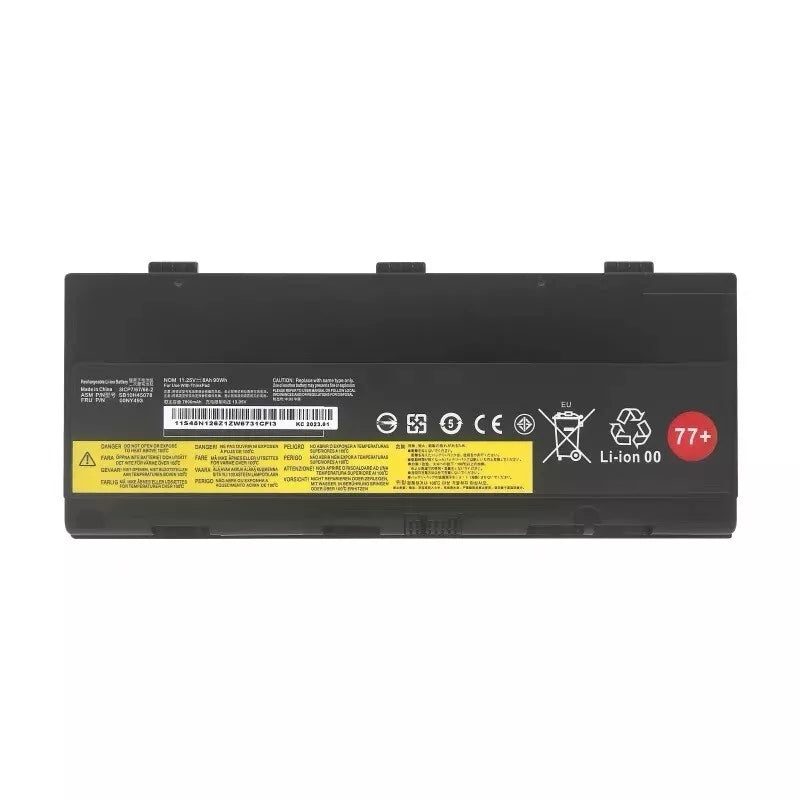 New Compatible Lenovo ThinkPad P50 P51 P52 Battery 77+ 00NY492 00NY493 01AV477 SB10H45078
