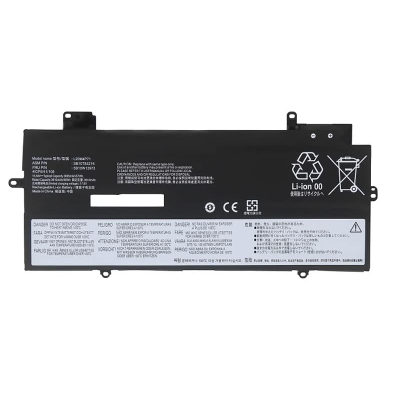 New Compatible Lenovo ThinkPad X1 Carbon Gen 9 Battery 5B10W13974 SB10T83218 L20M4P71 57WH