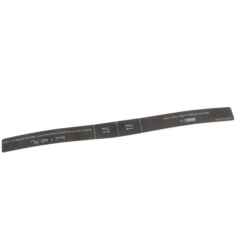 New Dell OEM Latitude E6400 XFR Pull Tab for System Battery Rubber Pull Tab Only U127P