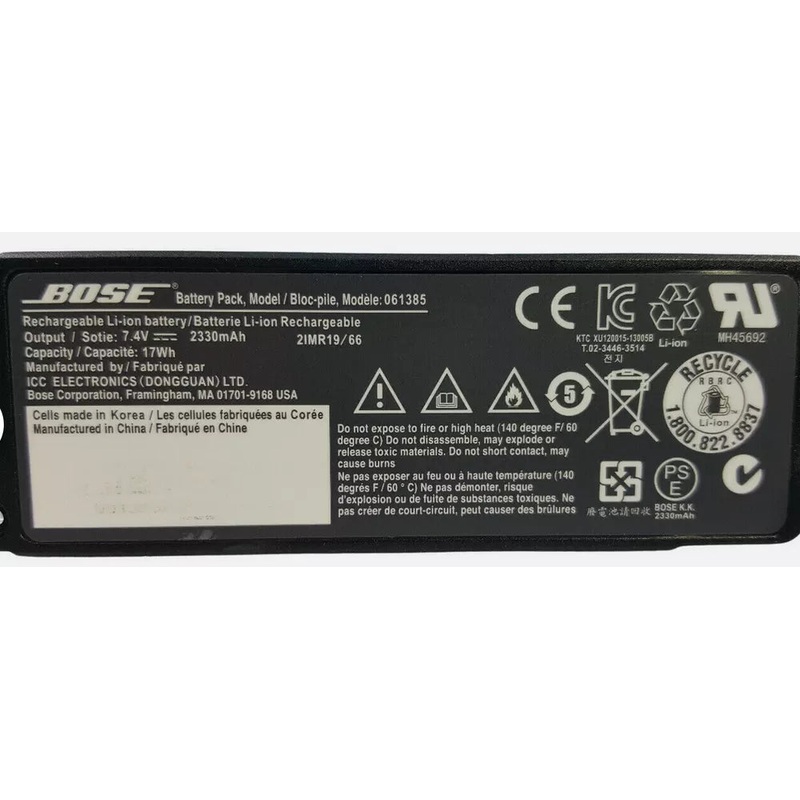 New Genuine Bose Soundlink Mini 1 One Speaker Battery 061384 061385 2330mAh