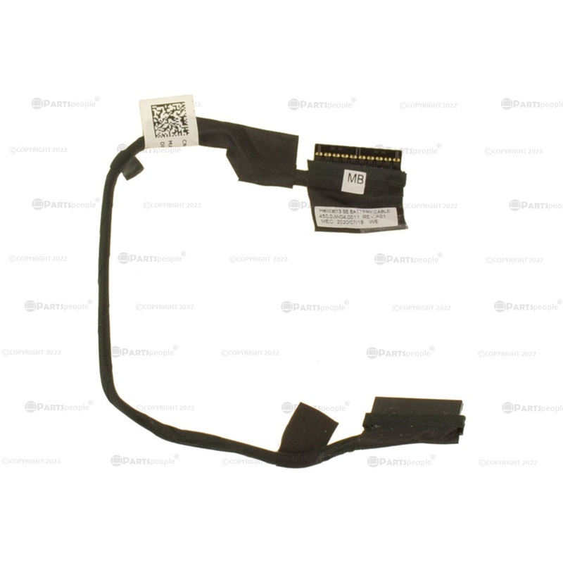 Used Dell OEM Inspiron 7306 2-in-1 Black Battery Cable Cable Only 6XTRT