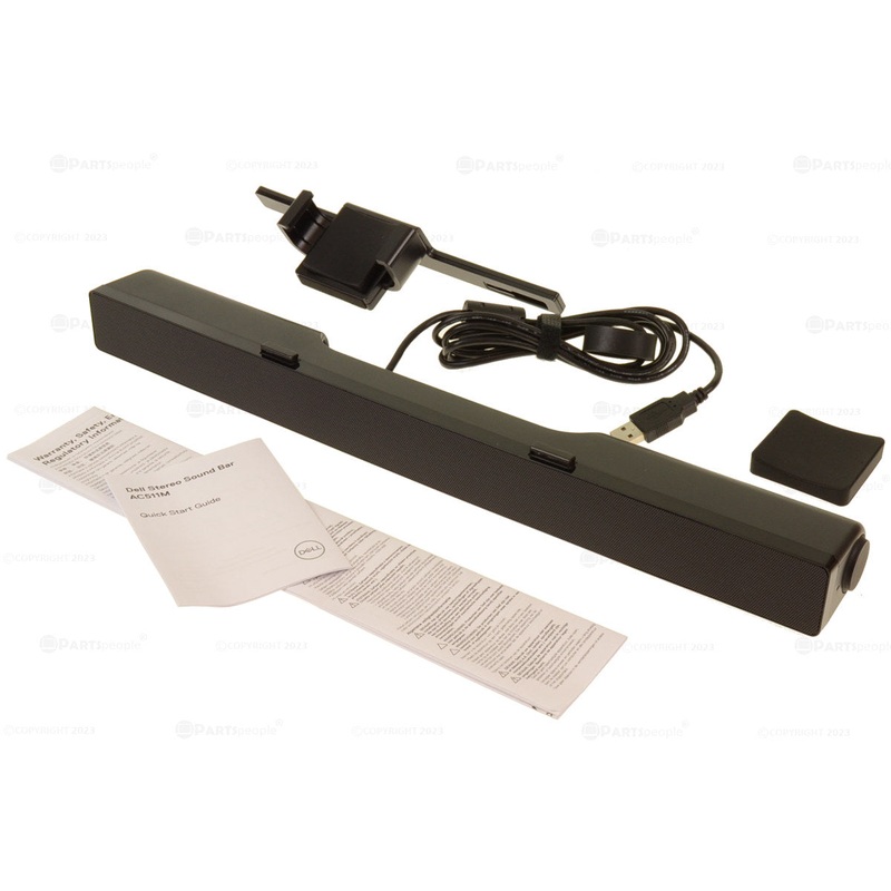 Refurbished Dell OEM AC511M USB Soundbar Speakers System XFDH2