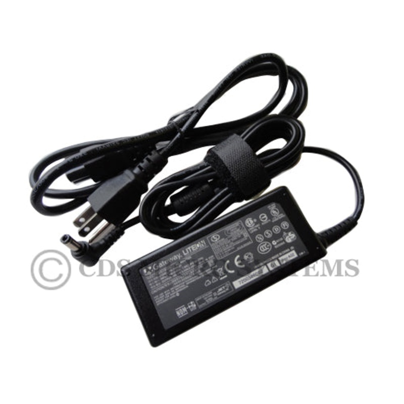 New Gateway 0335A1965 Ac Adapter Charger & Power Cord 65 Watt
