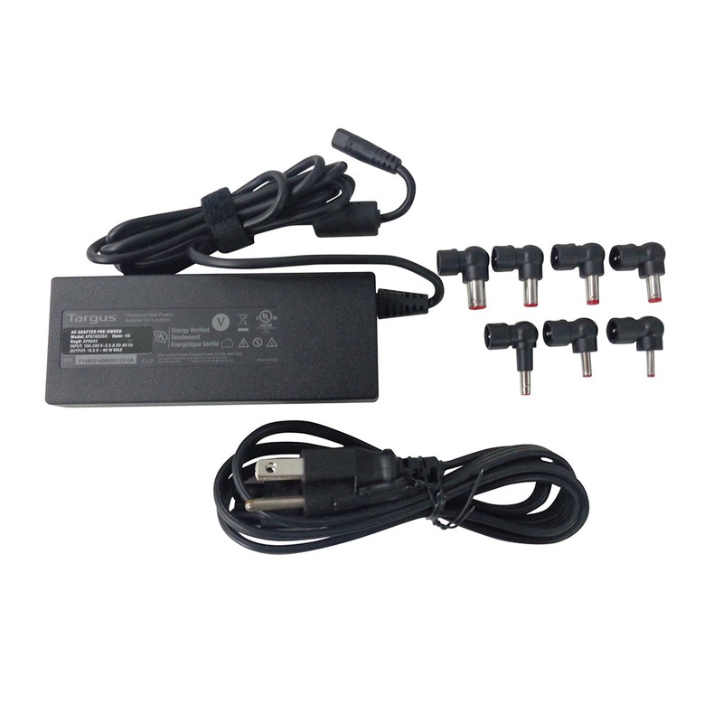 New Targus APA740USO Universal 90 Watt Ac Power Adapter Charger & Cord