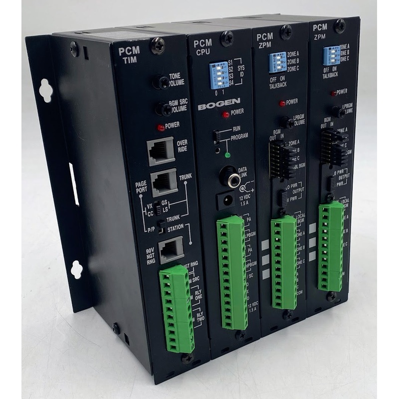 Bogen PCMTIM/CPU/ZPM Telephone Interface Modules