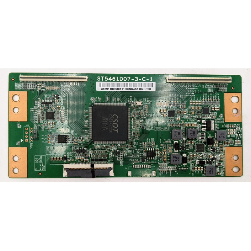 Hitachi 55R80 LED TV ST5461D07-3-C-1 T-Con Board- 34.29110.058