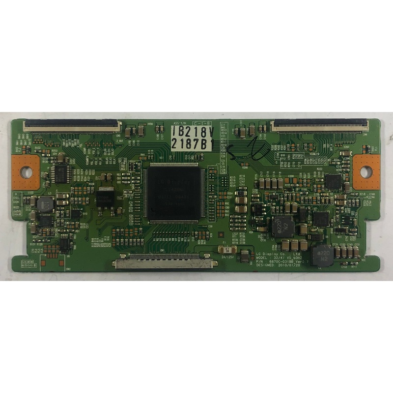 LG 32CS560-UE LCD TV 6870C-0318B T-Con Board- 6871L-2187B