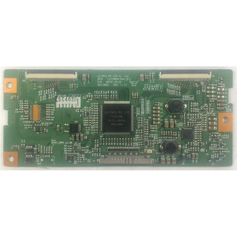 LG 37LG50 LCD TV 6870C-0214A T-Con Board- 6871L-1377A