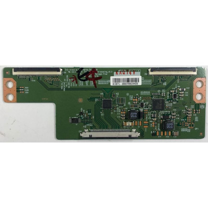 LG 43LK5700PUA LED TV 6870C-0532A T-Con Board- 6871L-3806D