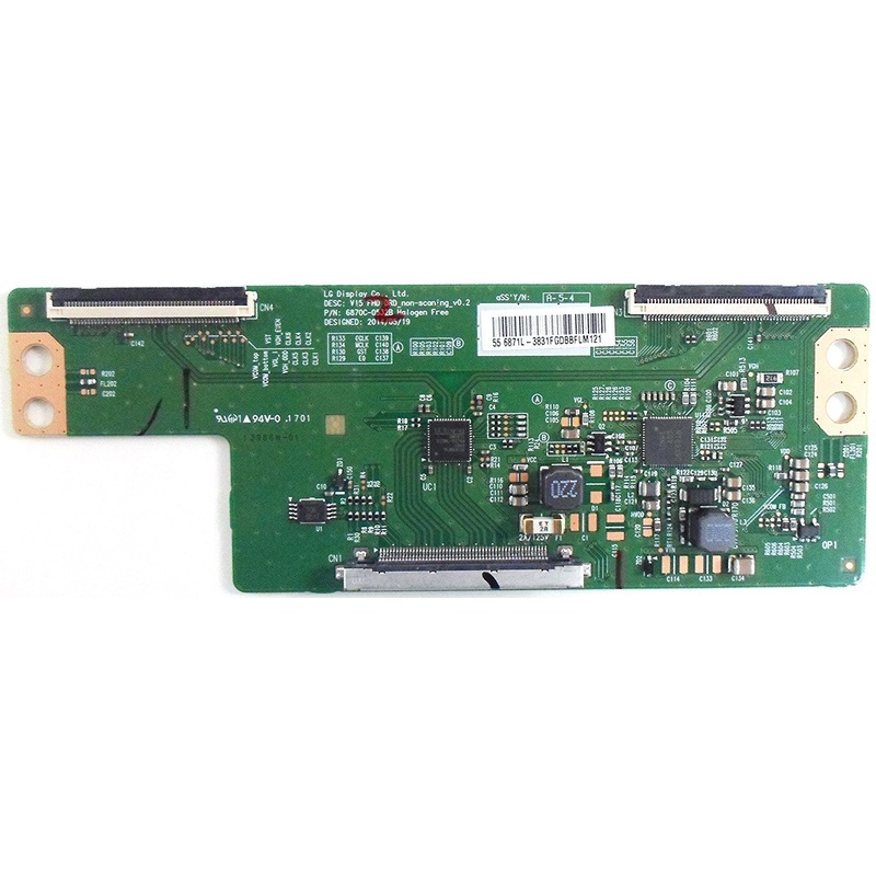 LG 55J5500 4K LED TV 6870C-0532B T-Con Board- 6871L-3831F