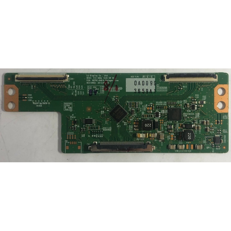 LG 55LY340C LCD TV 6870C-0481A T-Con Board- 6871L-3659A