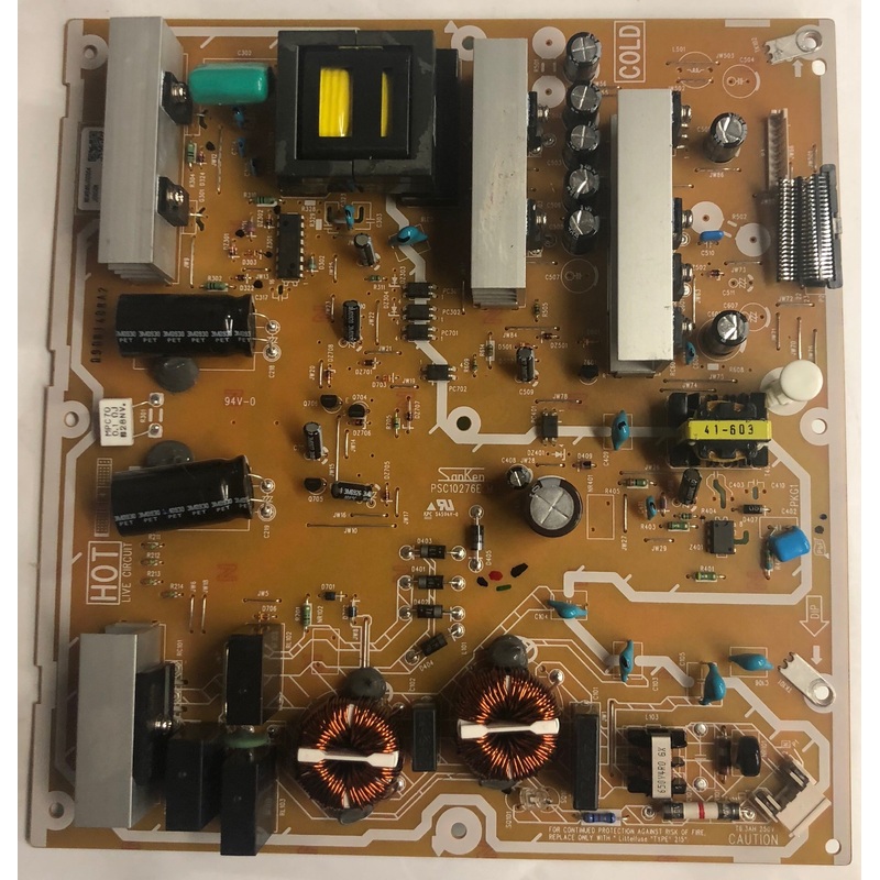 Panasonic Viera TC-L32X1 LCD TV N0AB4GJ00004 Power Supply Board- PSC10276E