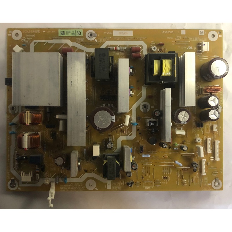 Panasonic Viera TC-P42G25 Plasma TV ETX2MM Power Supply Board- 806ASH