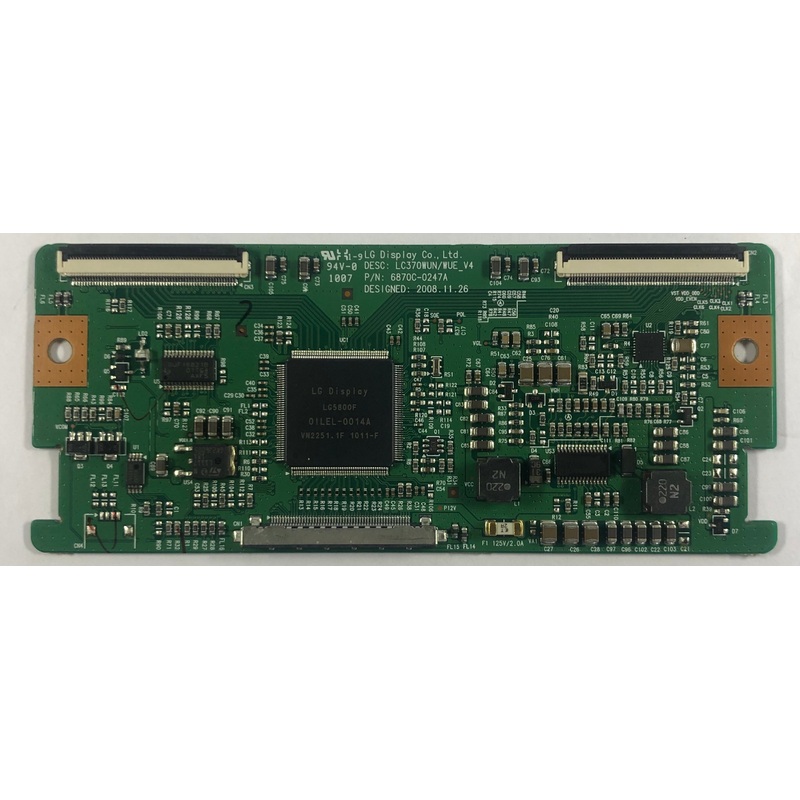 Philips 37HFL5581L/27 LCD TV 6870C-0247A T-Con Board- 6871L-1584A