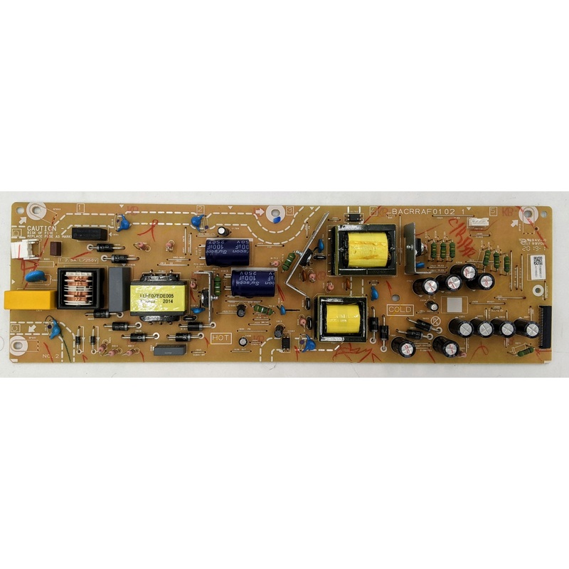 Philips 55PFL5604/F7A 4K LED TV BACRRAF0102 1 Power Supply Board- AC1RB021